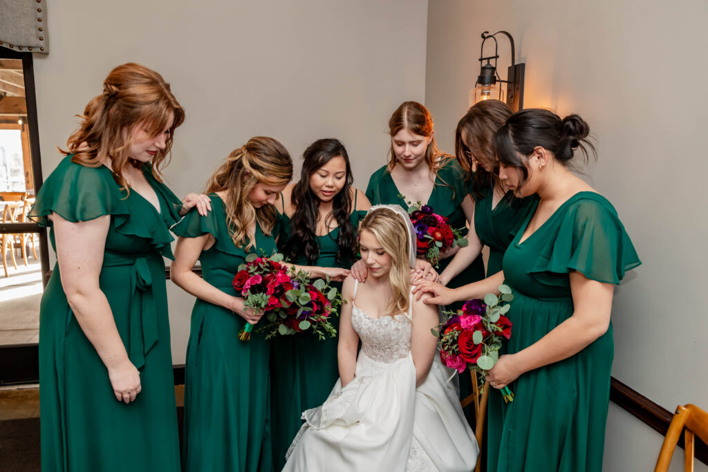 Indoor ceremony photography capturing emotional moments at Piazza Messina wedding